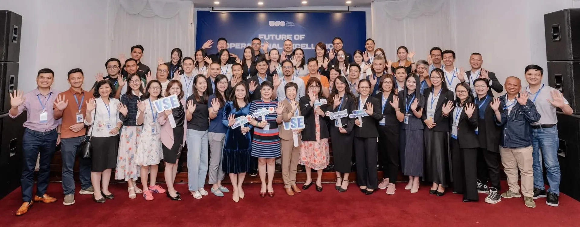 Toàn thể người tham dự hội thảo Future of Operational Excellence
