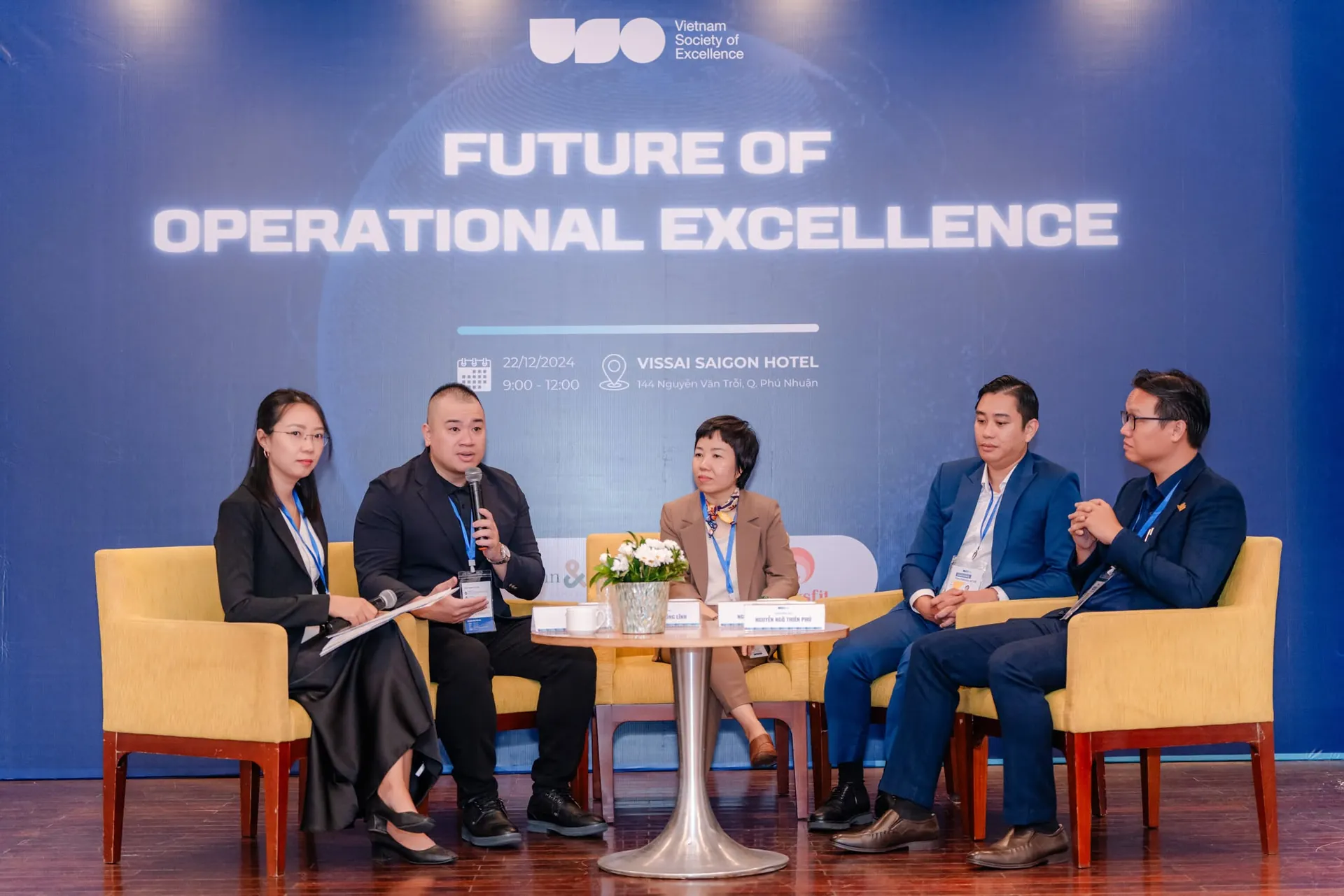 Phiên tọa đàm tại hội thảo Future of Operational Excellence