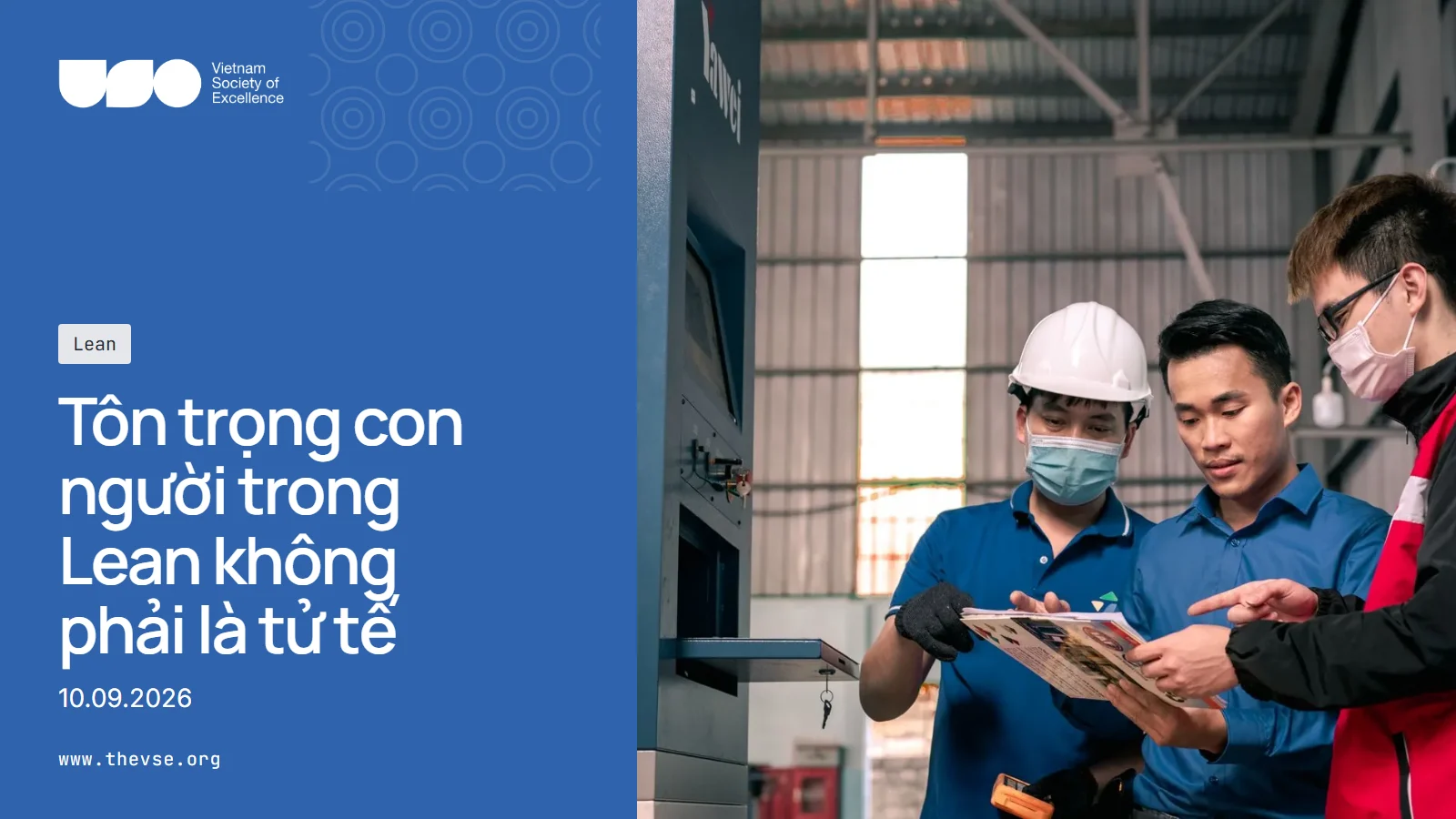 Tôn trọng con người trong Lean không phải là tử tế
